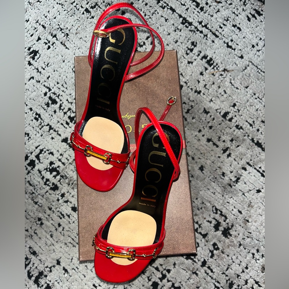Red sexy gucci heels